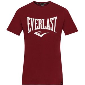 Everlast Russel - T-Shirt - Katoen - Wijnrood - S