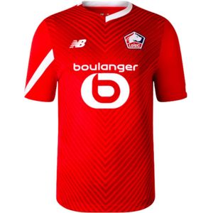 New Balance Lille Losc Home Jersey Short Sleeve T-shirt Rood M
