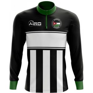 Jordan Concept Football Half Zip Midlayer Top (Black-White)