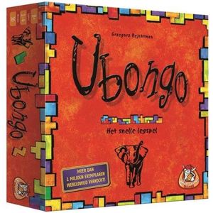 White Goblin Games Ubongo - Snel en Spannend Puzzelspel voor 1-4 spelers vanaf 8 jaar