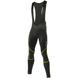 Loeffler fietsbroek lang M Bike Bib Tights WS Elastic voor heren - Zwart