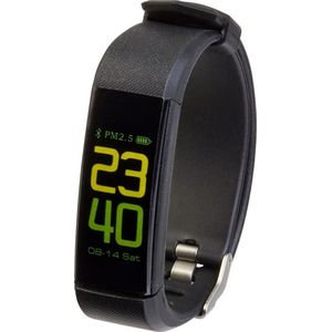 Prixton Unisex Smart Watch voor volwassenen  (Massief zwart)