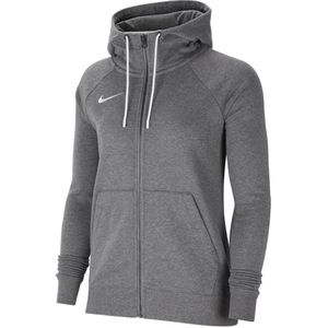 Nike - Park 20 Fleece Zip Hoodie Women - Donkergrijs Vest Dames - M