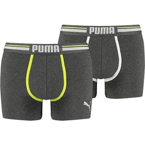 Puma - Athletic Blocking Boxer - Puma Boxershorts - S
