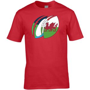Wales Rugby Ball T-Shirt