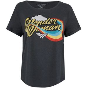 Wonder Woman Womens/Ladies Rainbow Heather T-Shirt
