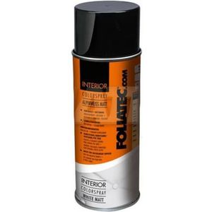 Sprayverf Foliatec 400 ml Mat Kleur Wit