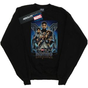 Marvel Studios Mens Black Panther Poster Sweatshirt