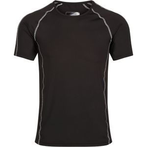 Regatta Heren Pro Base Layer Top met korte mouwen (L) (Zwart)