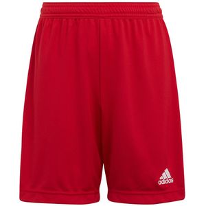 adidas - Entrada 22 Shorts Youth - Rood Voetbalbroekje - 164