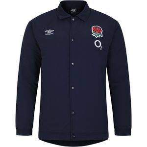 Umbro Heren 23/24 Engeland Rugby Coach Jas (L) (Navy Blazer)