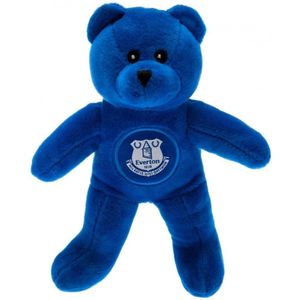 Taylors - Everton FC Mini Pluche Beer met Clubwapen  (Blauw)