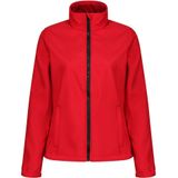 Regatta Opvallende Dames/dames Ablaze Afdrukbaar Soft Shell-jasje (44 DE) (Klassiek rood/zwart)