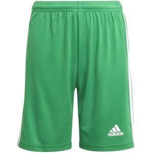 adidas - Squadra 21 Shorts Youth - Groen Voetbalbroekje - 128