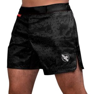 Hayabusa Hex Mid-Length Fight Shorts - Zwart - XXL