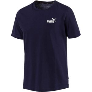 Puma Heren ESS Logo T-shirt (S) (Peacoat)
