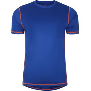 Umbro Heren Pro Polyester Training T-shirt (XXL) (Branding/Vermiljoen Oranje)