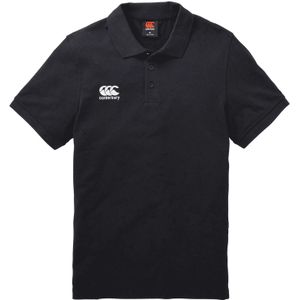 Canterbury Unisex Polo Shirt Volwassenen (L) (Zwart)