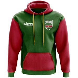 Suriname Concept Country Football Hoody (Green)