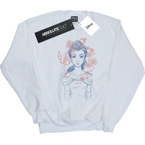 Disney Womens/Ladies Belle Lumiere Sketch Sweatshirt