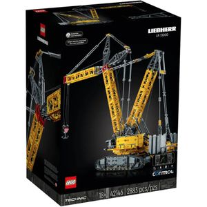 LEGO Technic Liebherr Rupsbandkraan LR 13000 Kraan met Afstandsbediening voor Volwassenen - 42146