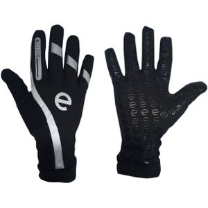Run - Hi-Vis Touch Screen Running Gloves - Black (2023 Model)