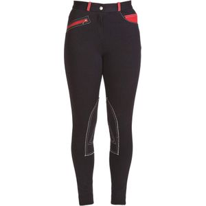 HyPERFORMANCE Vrouwen/dames Jean Look Jodhpurs (42 DE) (Marine / Rood)