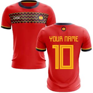 2022-2023 Spain Home Concept Football Shirt (Your Name)