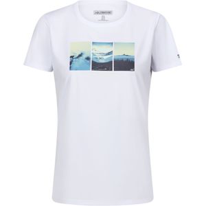 Regatta Dames/Dames Fingal VIII Berg T-Shirt (44 DE) (Wit)