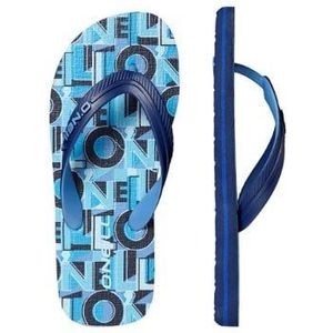 O'Neill FB Profile Pattern blauw slippers jongens