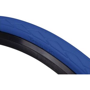 Tannus Airless Tire Semi Slick  700x28 100% Anti-Lek Solild Racefiets Band (28-622)  -  Aqua, Regular
