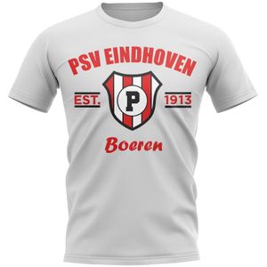 PSV Eindhoven Established Football T-Shirt (White)