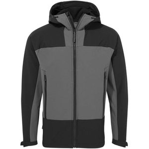 Craghoppers Expert Active Soft Shell Jas voor heren (XXL) (Koolstof Grijs/Zwart)