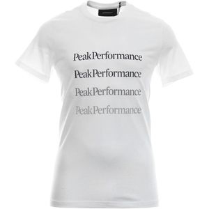 Peak Performance  - Ground Tee 2 - Witte T-shirts Heren - S