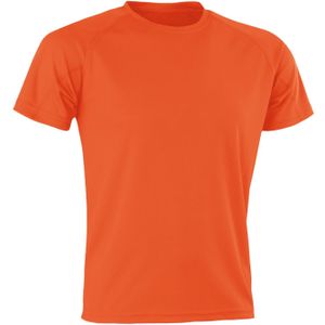 Spiro Heren Aircool T-Shirt (2XS) (Oranje)