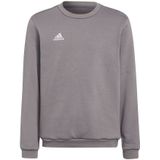 adidas - Entrada 22 Sweat Top Youth - Grijze Sweater - 152