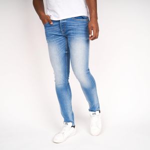 Crosshatch Heren Barbeck Slim Jeans (32L) (Lichte wasbeurt)