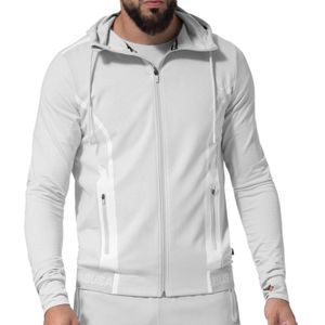 Hayabusa Athletic Zip-Up Performance Hoodie - Heren - lichtgrijs - M