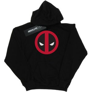 Marvel Heren Deadpool Large Clean Logo Hoodie (XXL) (Zwart)