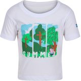 Regatta Kinder/Kids Peppa Pig T-shirt met korte mouwen (104) (Wit)