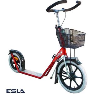 esla scooter 4100 red + small basket