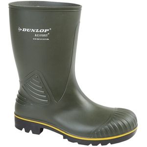 Dunlop Heren Acifort HD halfhoge kuit Wellingtonlaarzen (13 UK) (Groen)