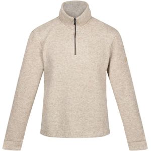 Regatta Heren Lanchester Marl Quarter Zip Fleece Top (XXL) (Goudzand)