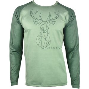 Deer Green technical mountain bike (MTB) T-shirt