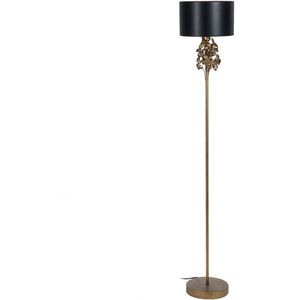 Vloerlamp Zwart Gouden 30 x 30 x 168 cm