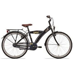Bikefun 24 Inch Nexus-3  Urban City - Jongens - Zwart