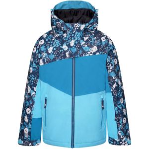 Dare 2B Kinder/Kinder Humour II Floral Ski Jacket (158) (Rivier Blauw/Fjord)
