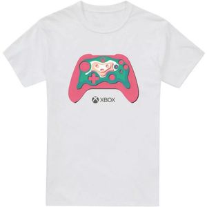 Xbox Heren Cutaway Pad T-Shirt (M) (Wit)