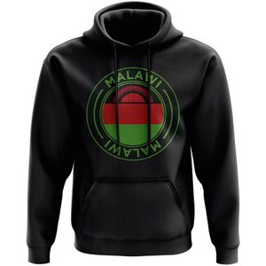 Malawi Football Badge Hoodie (Black)