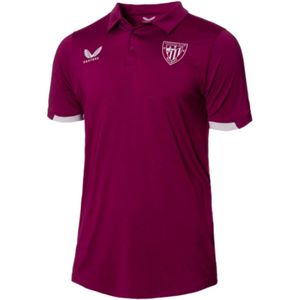 2023-2024 Athletic Bilbao Travel Polo Shirt (Magenta)